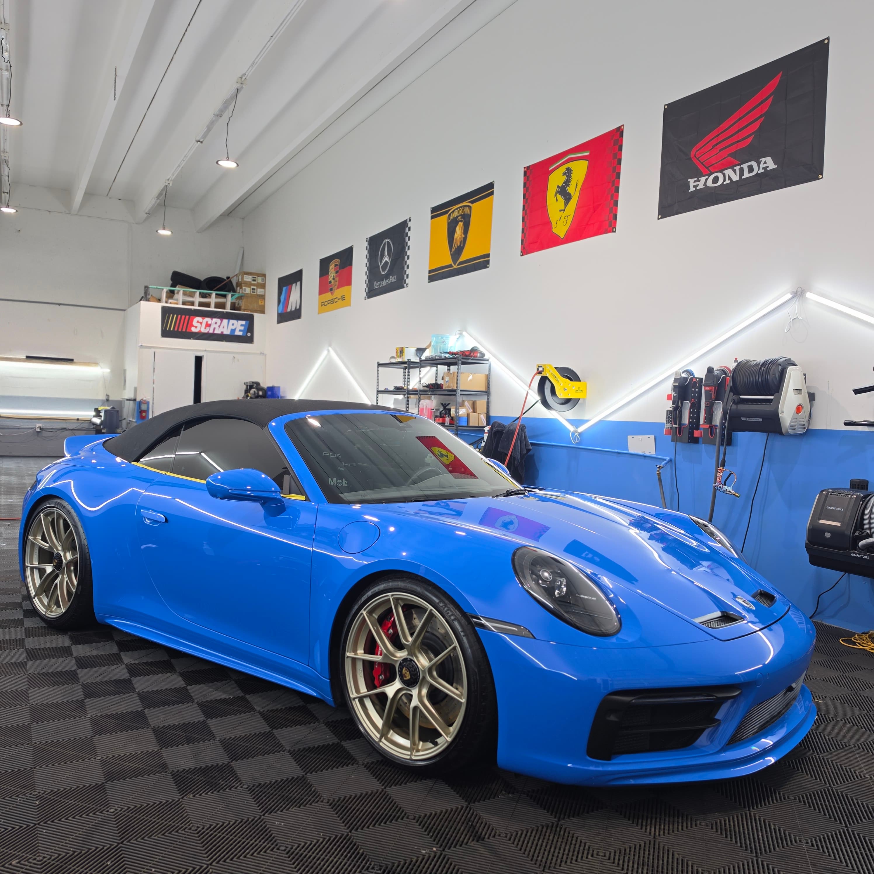 Ceramic coated Porsche 911 Turbo