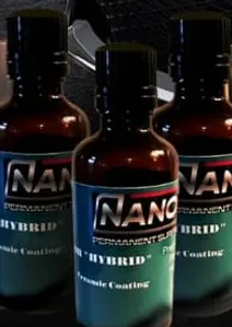 NanoPro 9H ceramic coating bottles